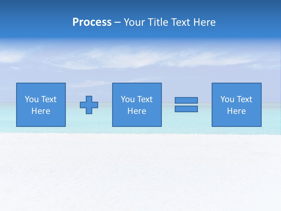 Caribbean Recreation Resort PowerPoint Template