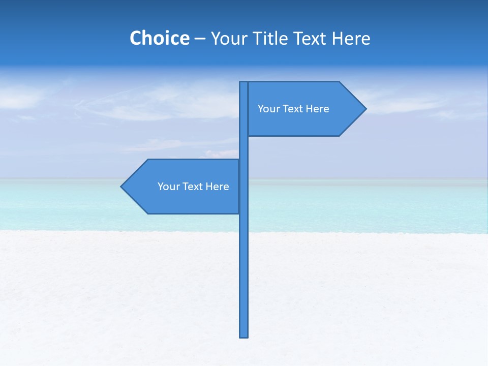 Caribbean Recreation Resort PowerPoint Template