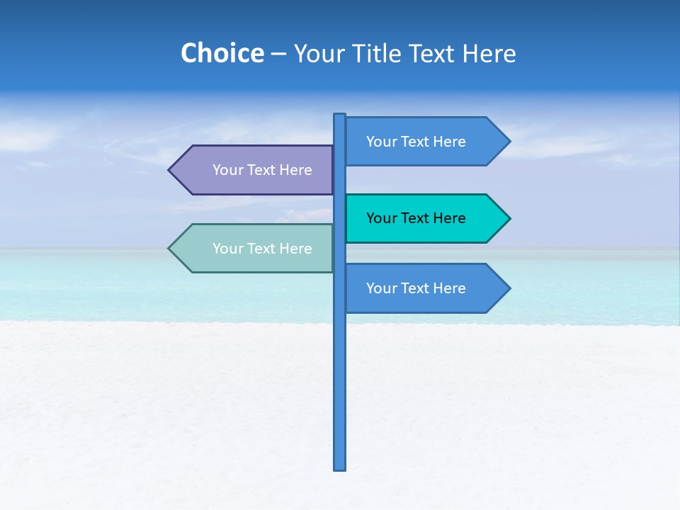 Caribbean Recreation Resort PowerPoint Template
