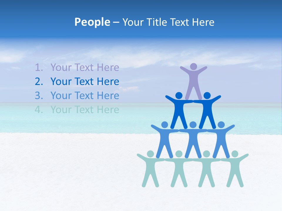 Caribbean Recreation Resort PowerPoint Template