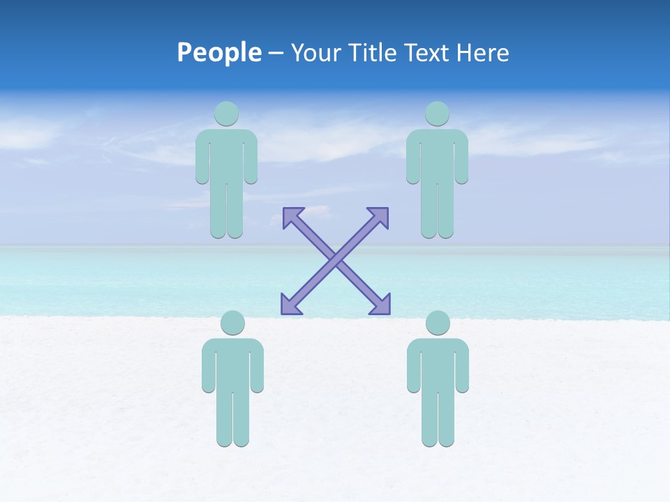 Caribbean Recreation Resort PowerPoint Template