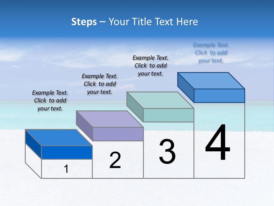 Caribbean Recreation Resort PowerPoint Template
