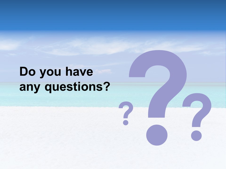 Caribbean Recreation Resort PowerPoint Template