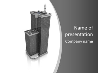 Architecture Skyline Success PowerPoint Template