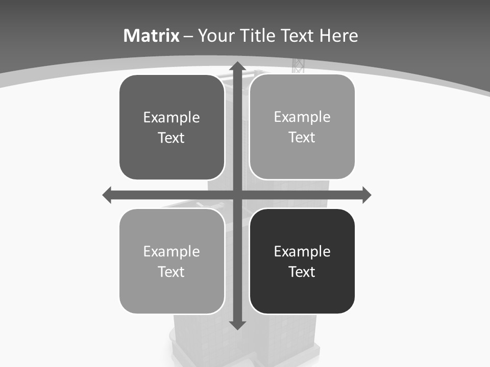 Architecture Skyline Success PowerPoint Template