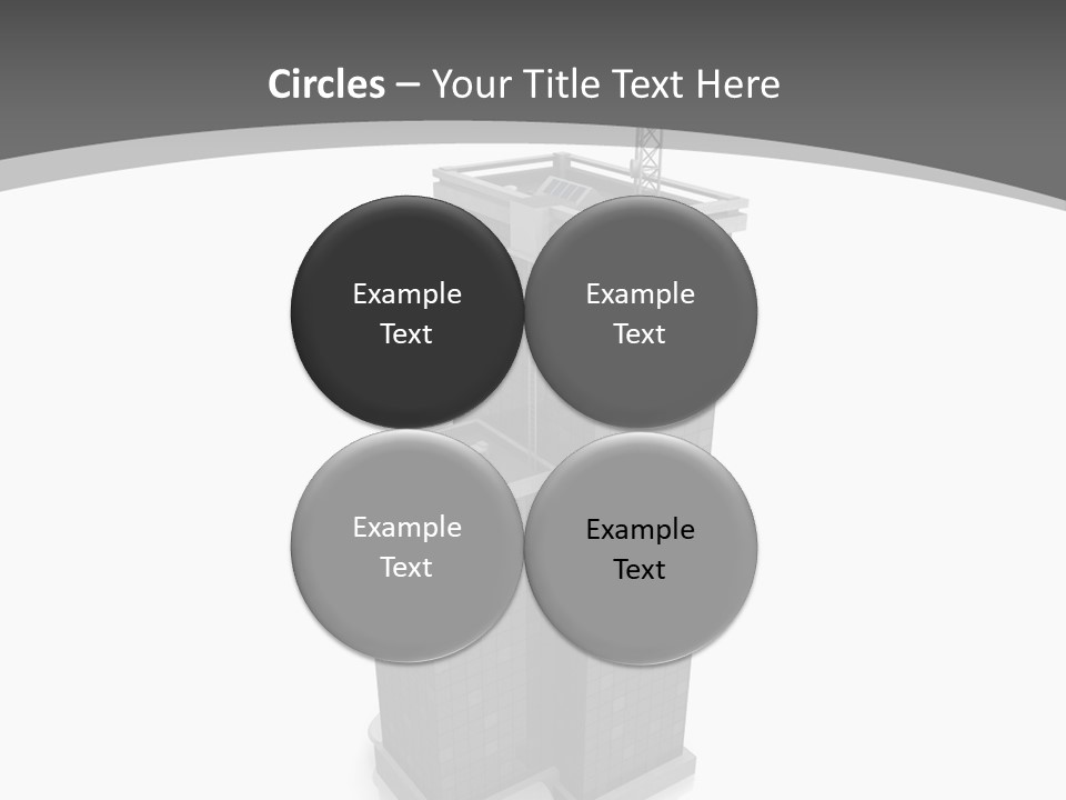 Architecture Skyline Success PowerPoint Template