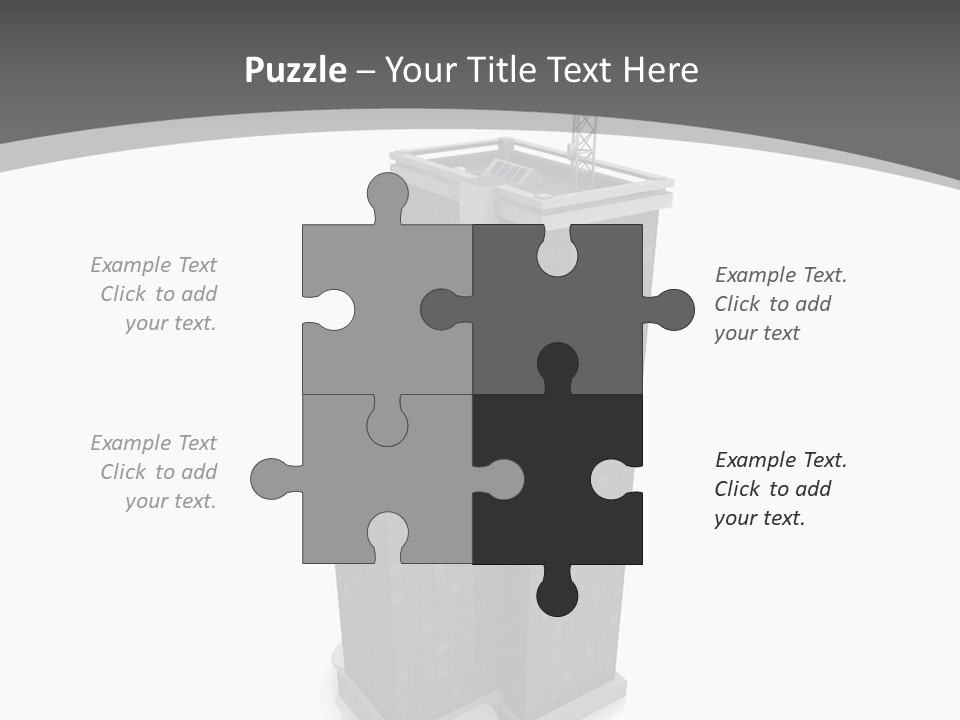 Architecture Skyline Success PowerPoint Template