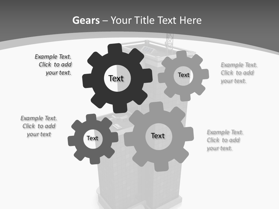 Architecture Skyline Success PowerPoint Template