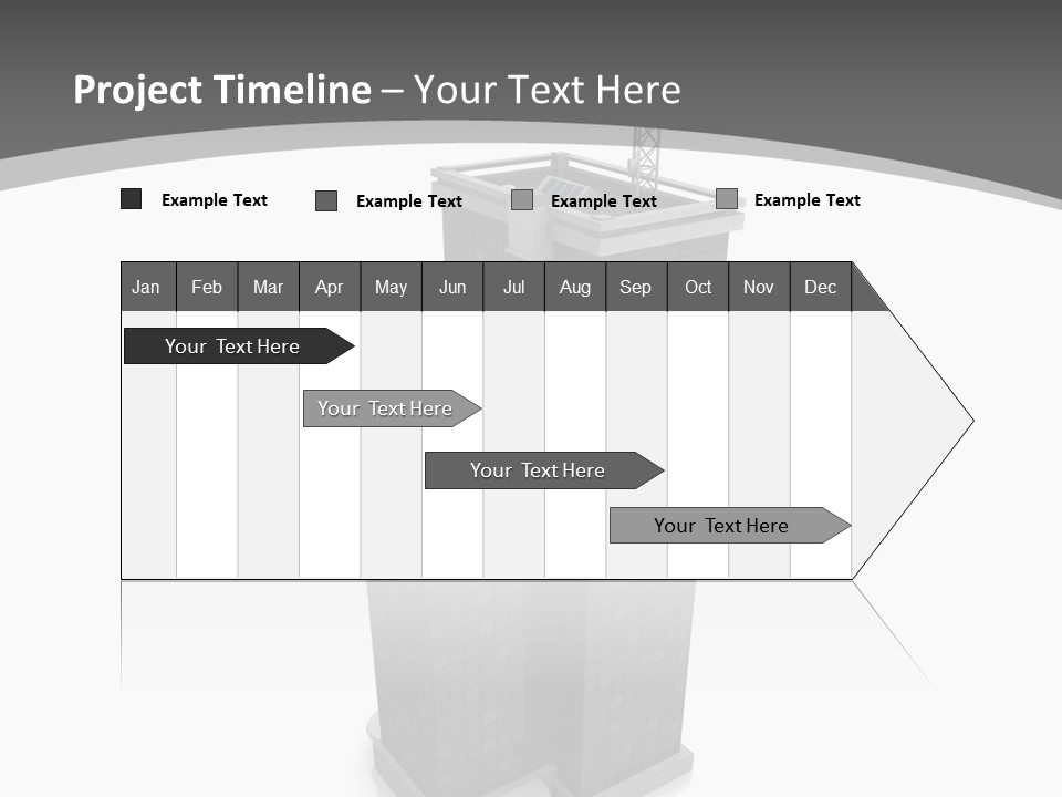 Architecture Skyline Success PowerPoint Template