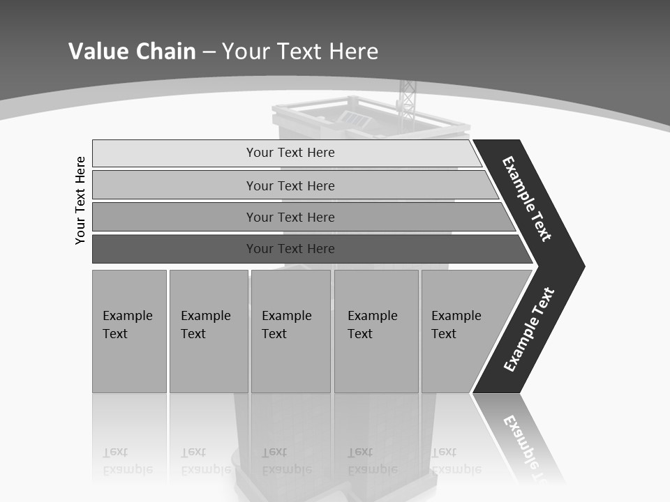 Architecture Skyline Success PowerPoint Template