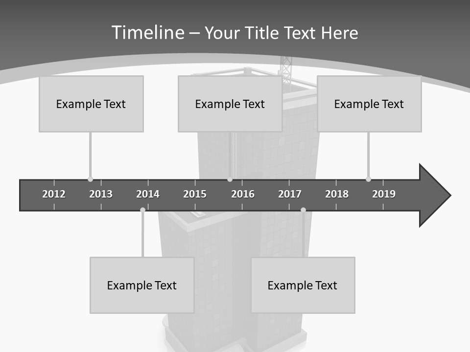 Architecture Skyline Success PowerPoint Template