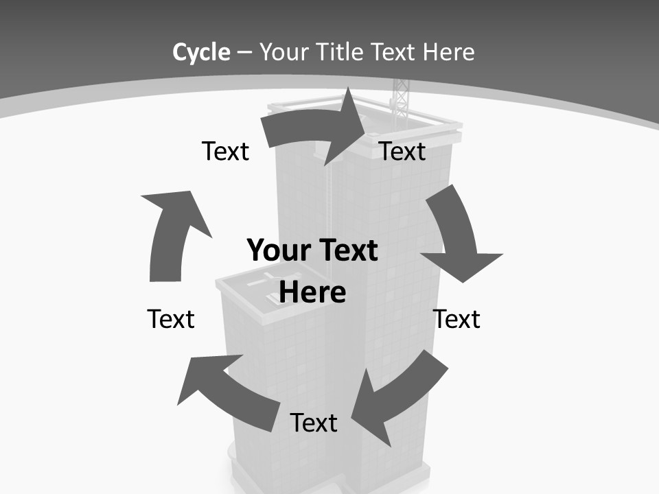 Architecture Skyline Success PowerPoint Template