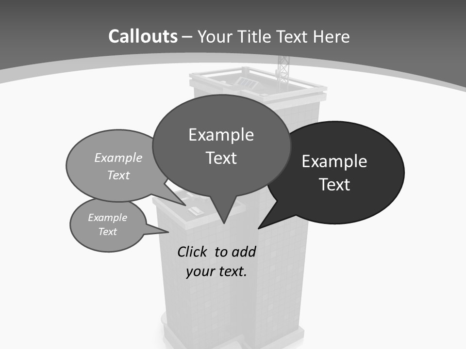 Architecture Skyline Success PowerPoint Template