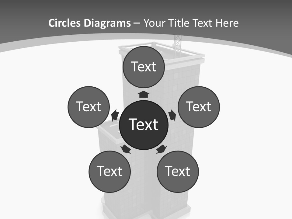 Architecture Skyline Success PowerPoint Template