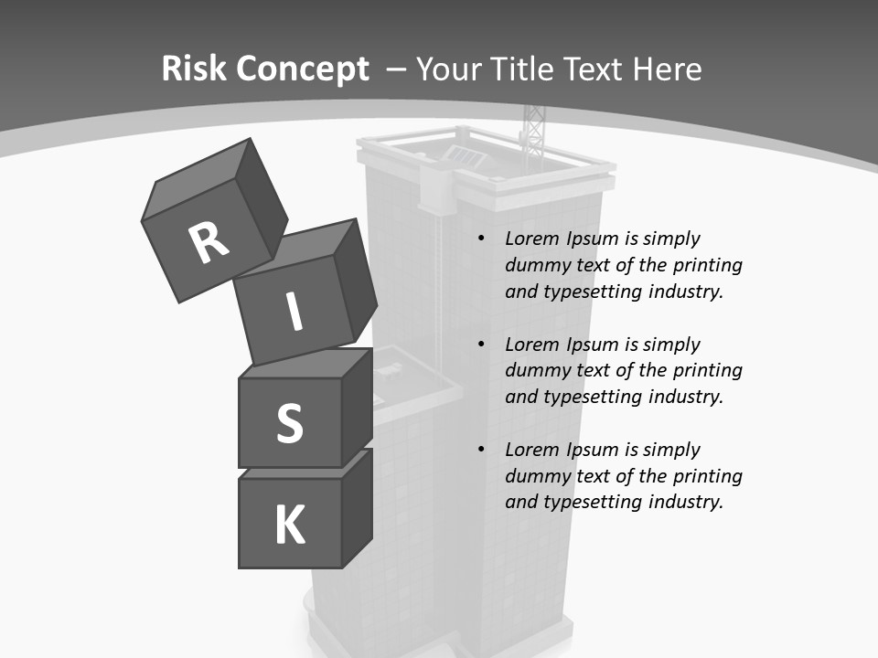 Architecture Skyline Success PowerPoint Template