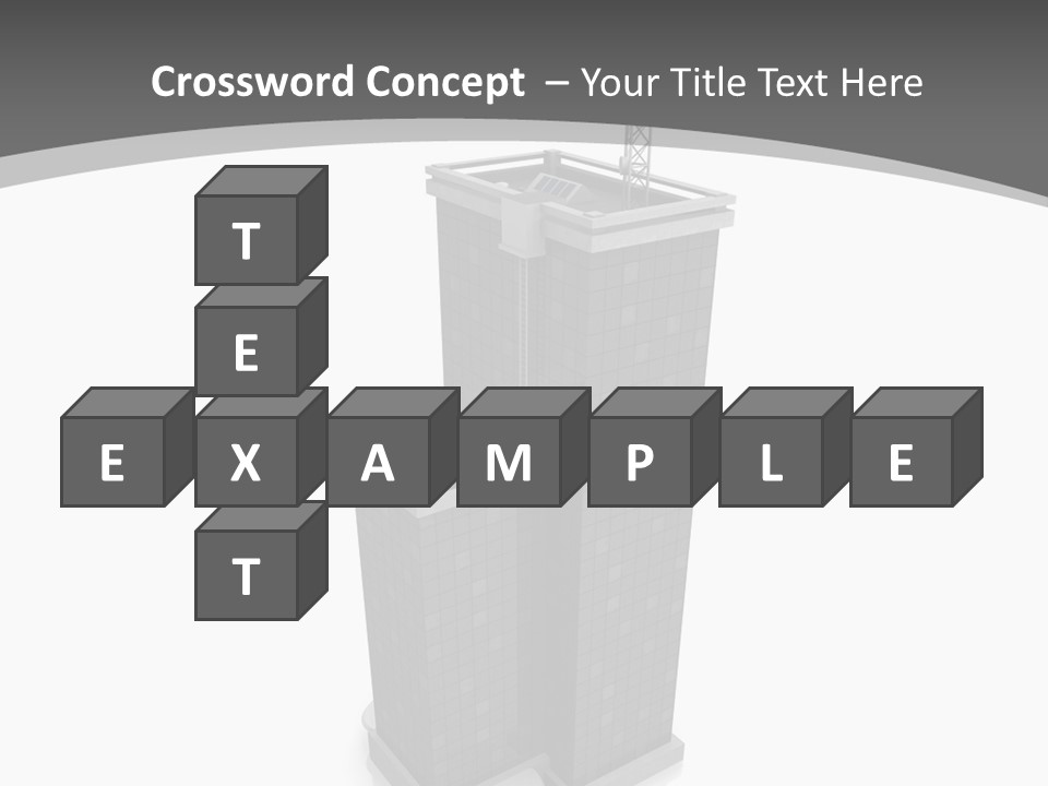 Architecture Skyline Success PowerPoint Template