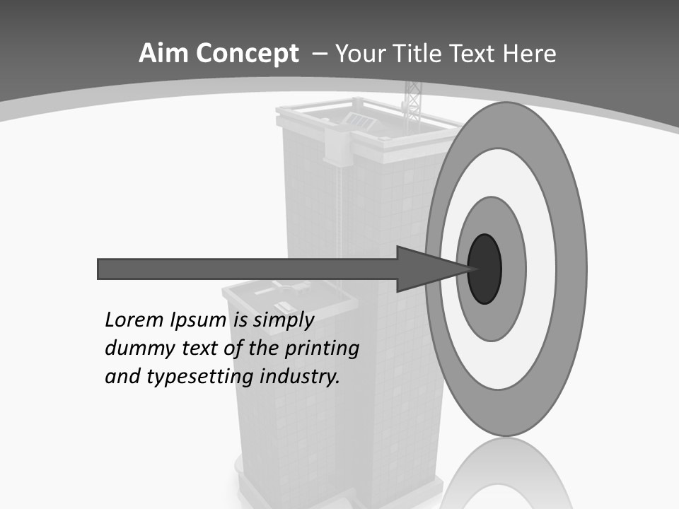 Architecture Skyline Success PowerPoint Template