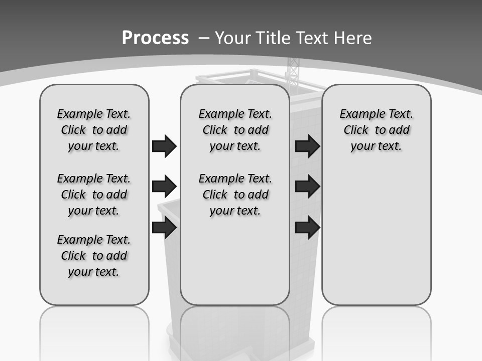 Architecture Skyline Success PowerPoint Template