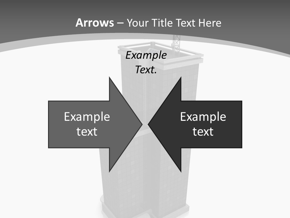 Architecture Skyline Success PowerPoint Template