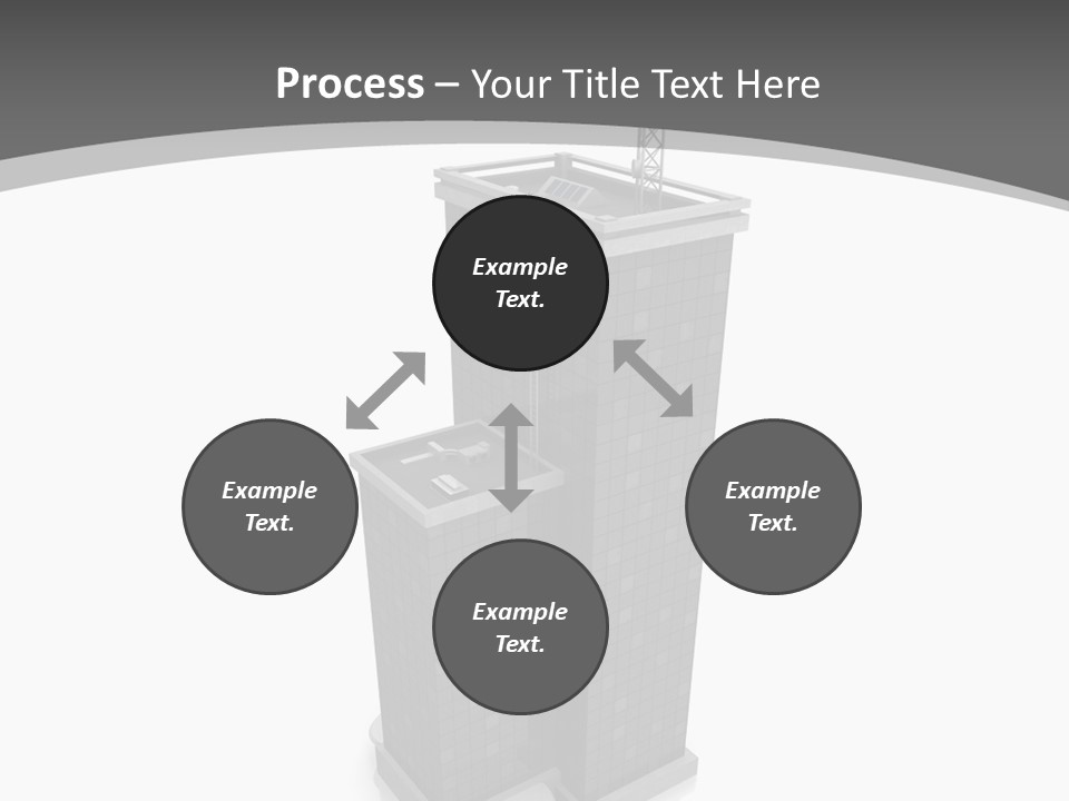 Architecture Skyline Success PowerPoint Template