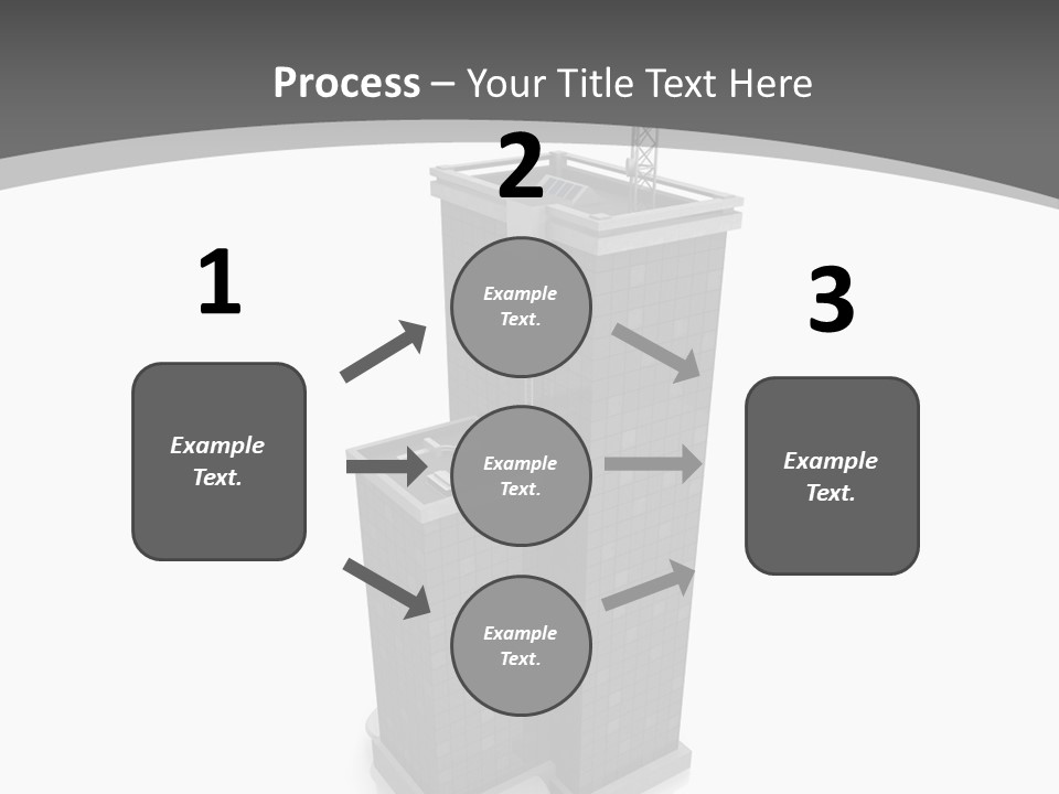 Architecture Skyline Success PowerPoint Template