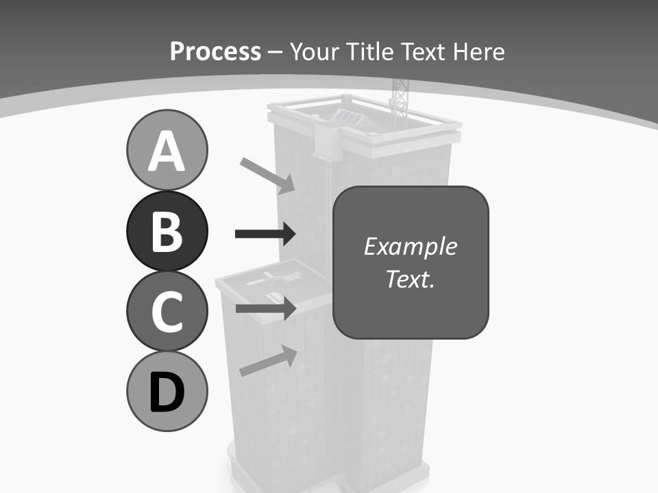Architecture Skyline Success PowerPoint Template