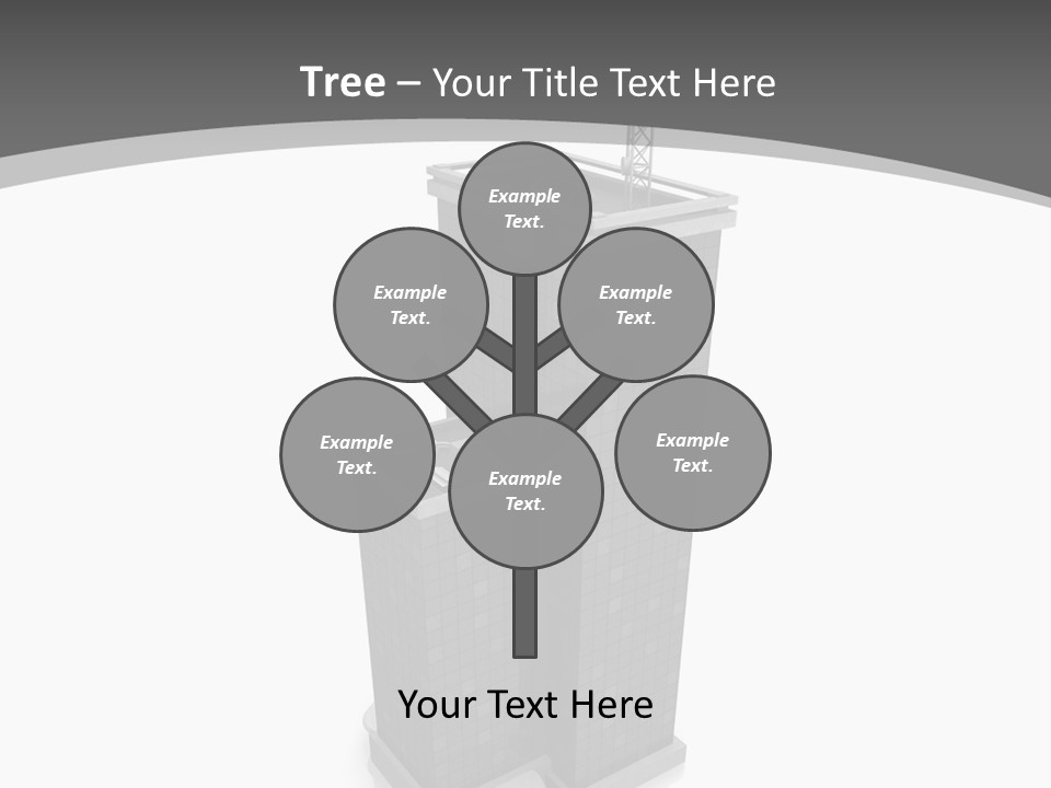 Architecture Skyline Success PowerPoint Template