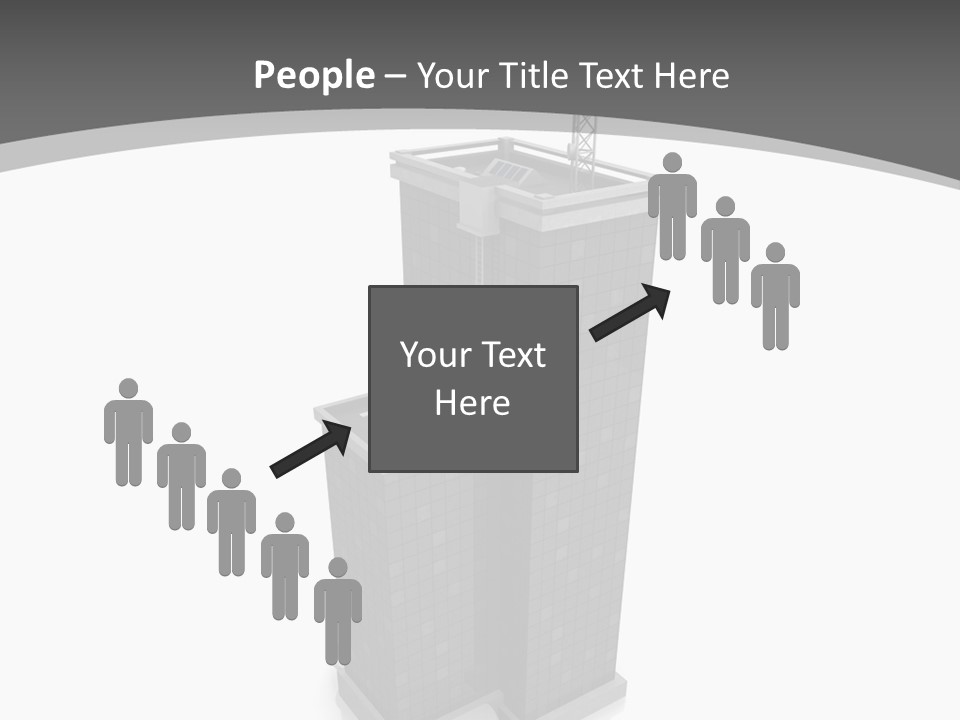 Architecture Skyline Success PowerPoint Template