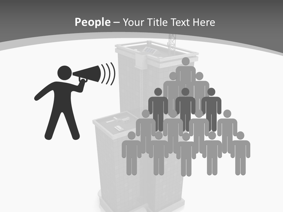 Architecture Skyline Success PowerPoint Template