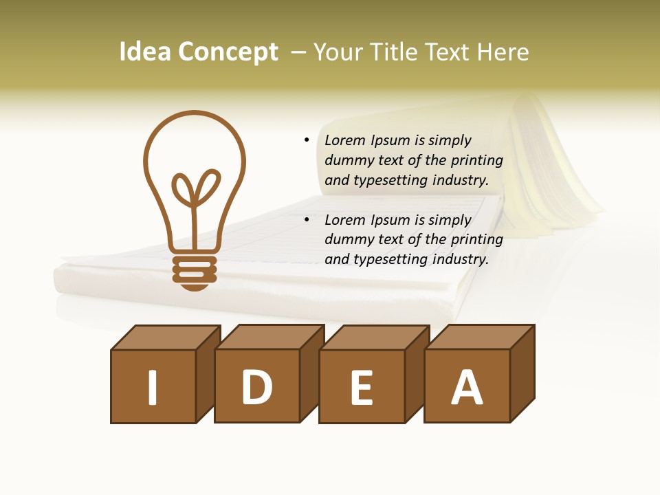 Tablet Debt Money PowerPoint Template