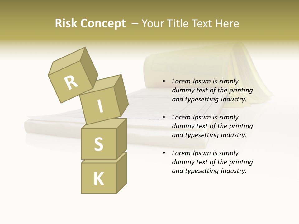 Tablet Debt Money PowerPoint Template