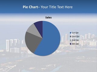 Ocean Aerial Sunny PowerPoint Template