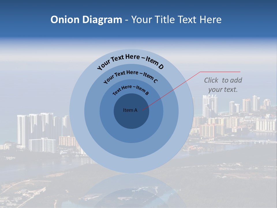 Ocean Aerial Sunny PowerPoint Template
