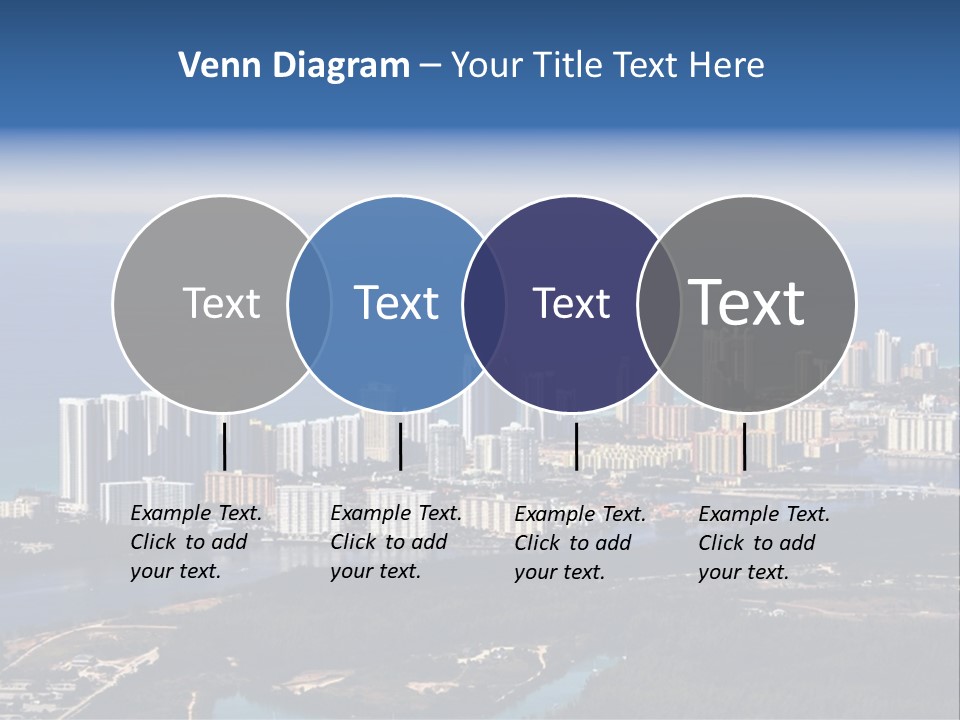 Ocean Aerial Sunny PowerPoint Template