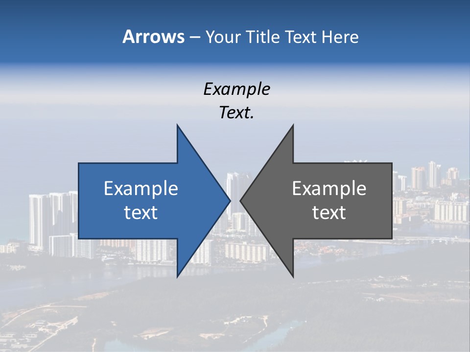 Ocean Aerial Sunny PowerPoint Template