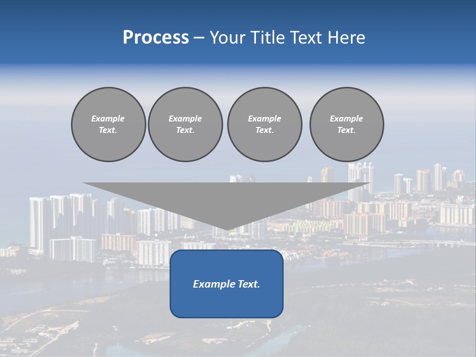 Ocean Aerial Sunny PowerPoint Template