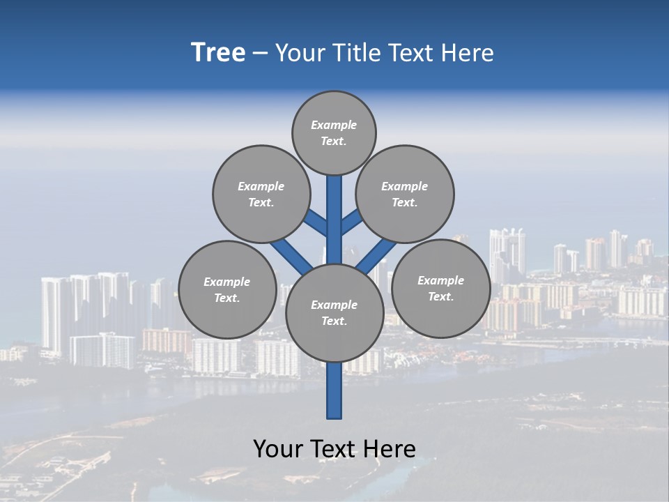 Ocean Aerial Sunny PowerPoint Template