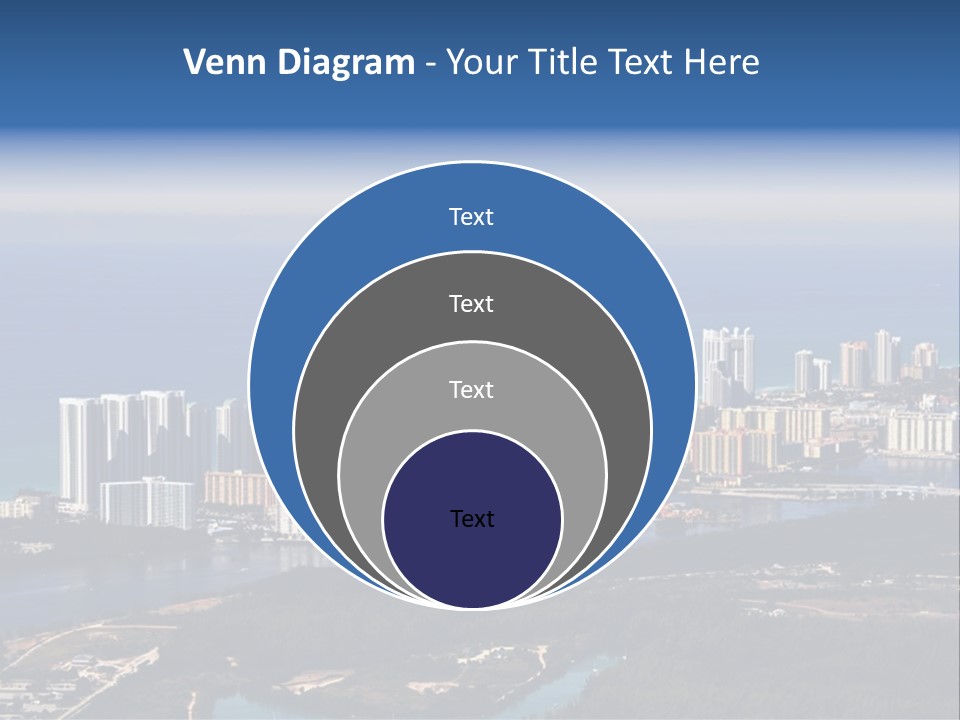 Ocean Aerial Sunny PowerPoint Template