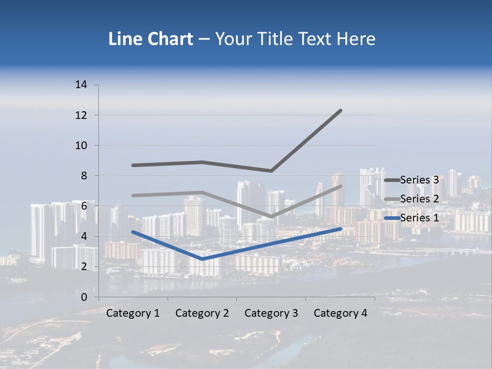 Ocean Aerial Sunny PowerPoint Template