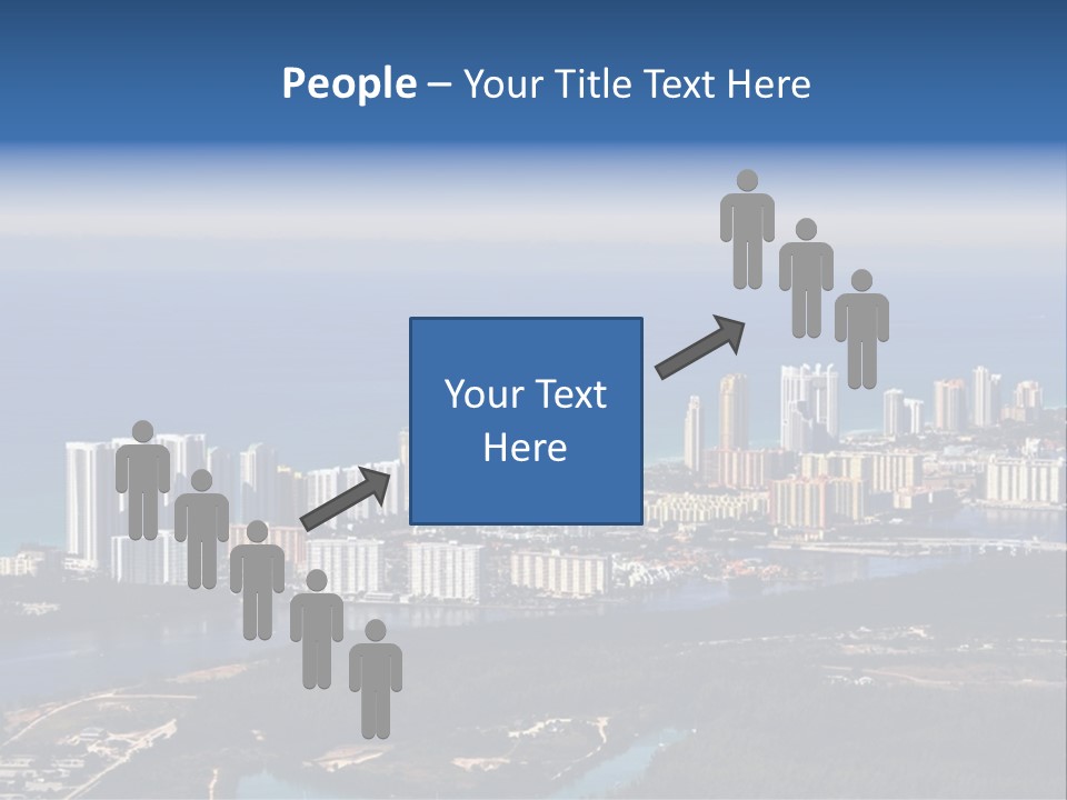 Ocean Aerial Sunny PowerPoint Template