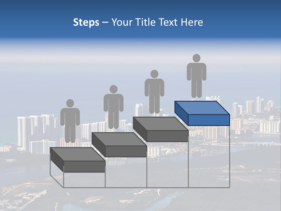 Ocean Aerial Sunny PowerPoint Template