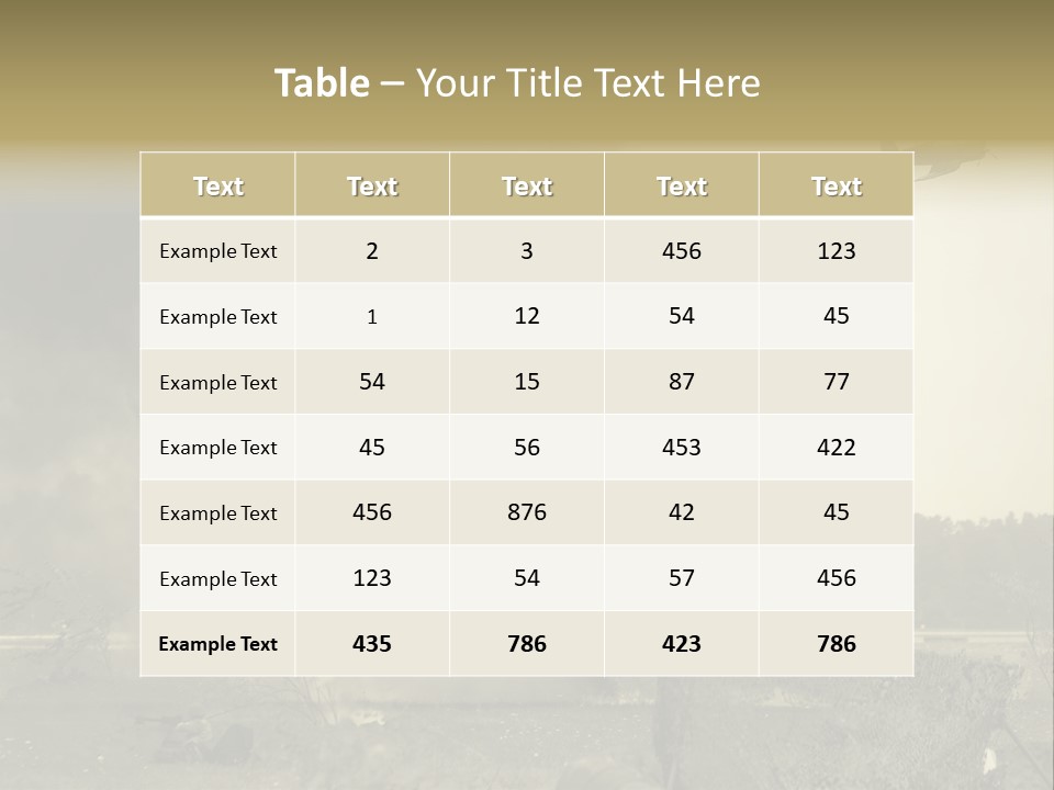 War Sepia Warfare PowerPoint Template
