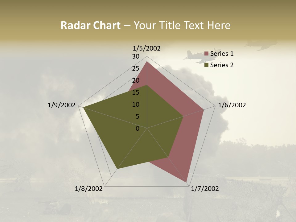 War Sepia Warfare PowerPoint Template