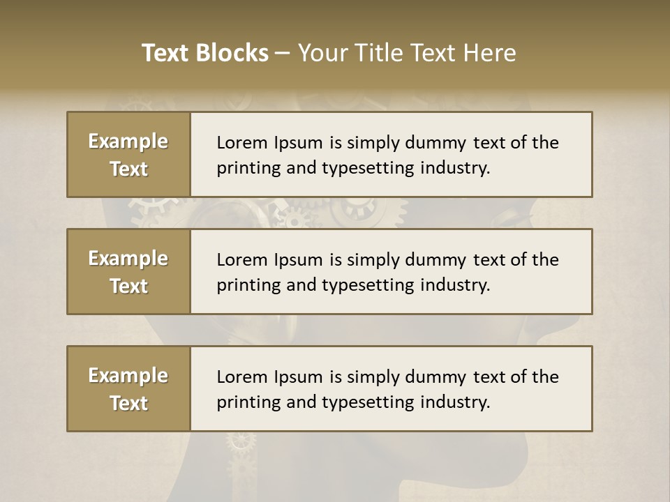 Transparent Old Medical PowerPoint Template