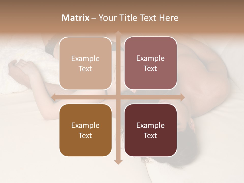 Married Pair Depression PowerPoint Template