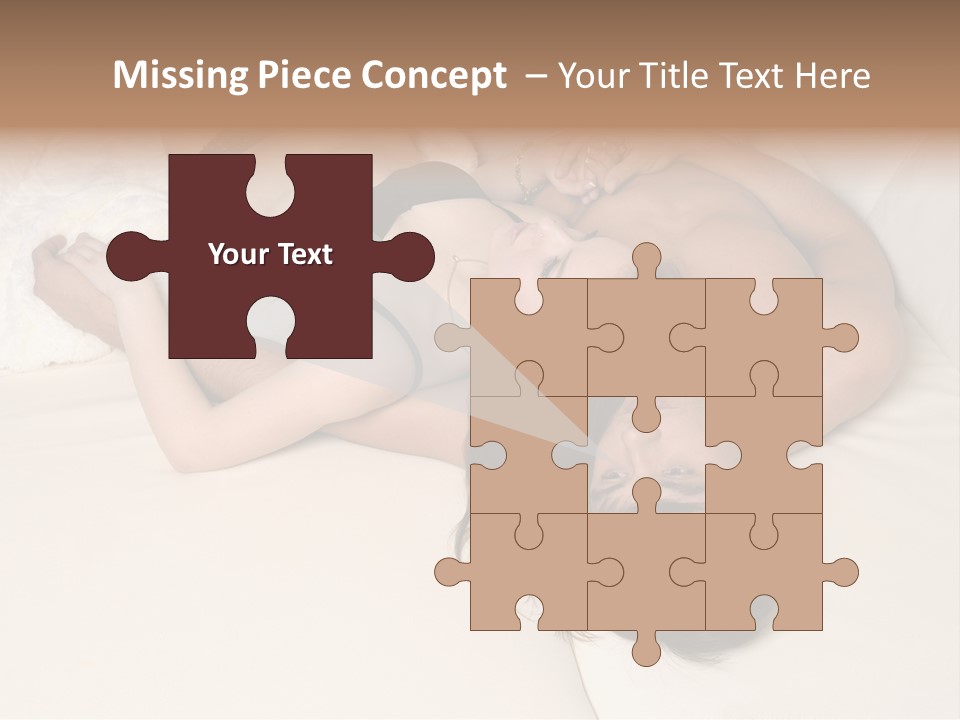 Married Pair Depression PowerPoint Template