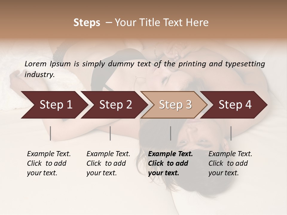 Married Pair Depression PowerPoint Template