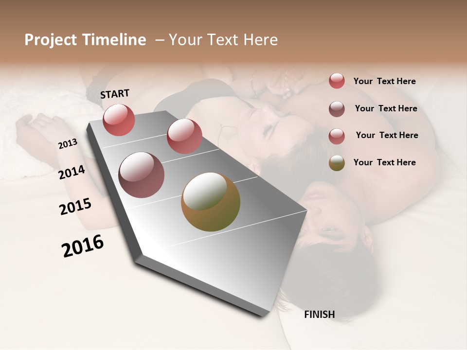 Married Pair Depression PowerPoint Template