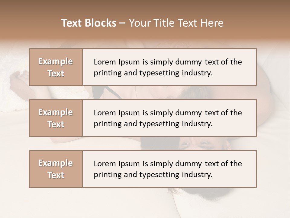 Married Pair Depression PowerPoint Template