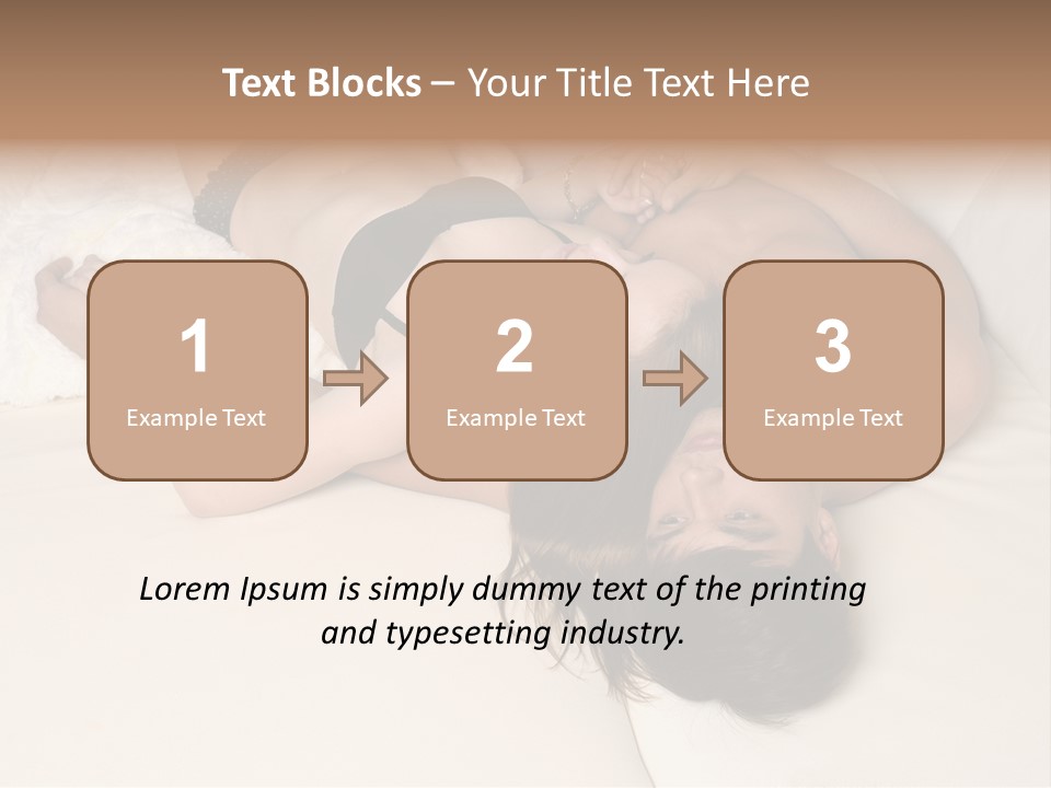 Married Pair Depression PowerPoint Template